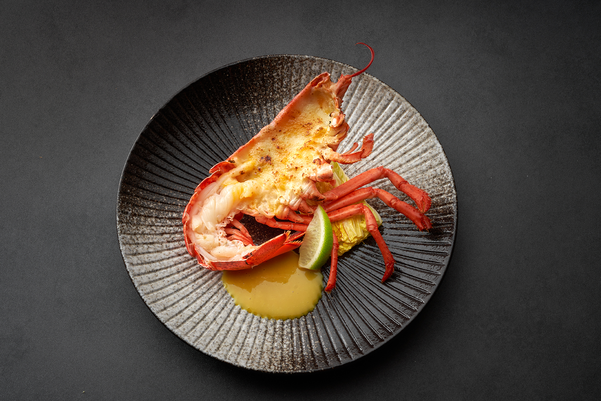 鮮活龍蝦鐵板燒藝術